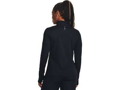 UNDER ARMOUR Damen Sweatshirt UA QUALIFIER RUN 1/2 ZIP Schwarz