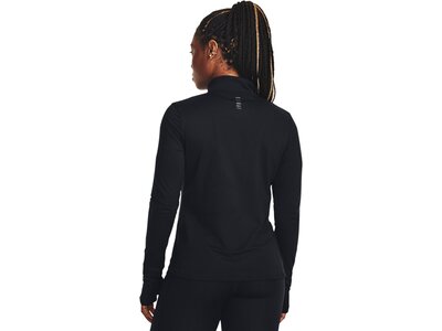 UNDER ARMOUR Damen Sweatshirt UA QUALIFIER RUN 1/2 ZIP Schwarz