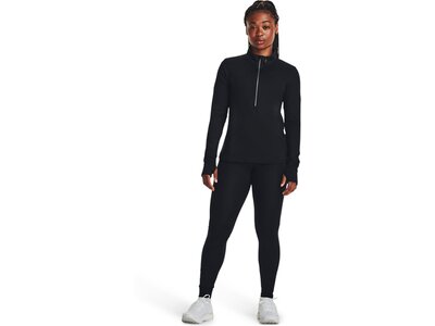 UNDER ARMOUR Damen Sweatshirt UA QUALIFIER RUN 1/2 ZIP Schwarz