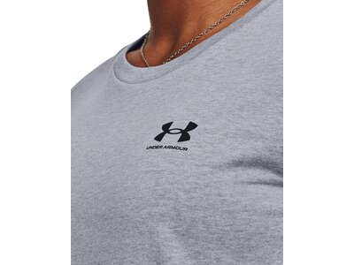 UNDER ARMOUR Damen Shirt UA W SPORTSTYLE LC SS Silber