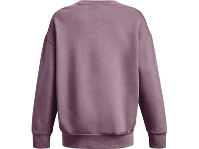 UNDER ARMOUR Damen Sweatshirt ESSENTIAL FLC OS CREW Grau