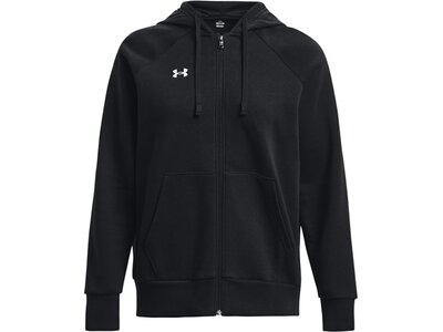 UNDER ARMOUR Damen Kapuzensweat UA RIVAL FLEECE FZ HOODIE Schwarz