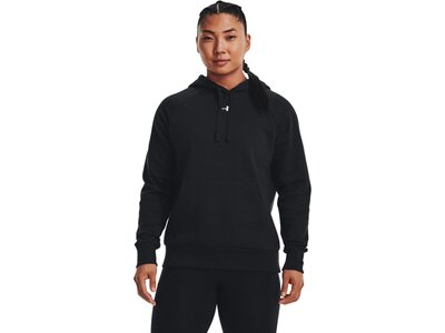 UNDER ARMOUR Damen Kapuzensweat UA RIVAL FLEECE HOODIE Schwarz