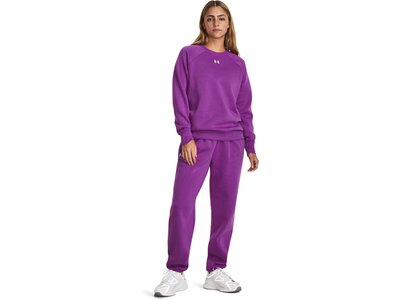 UNDER ARMOUR Damen Sweatshirt UA RIVAL FLEECE CREW Lila