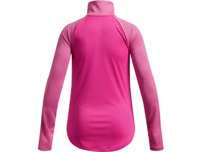 UNDER ARMOUR Kinder Sweatshirt UA TECH GRAPHIC 1/2 ZIP Pink