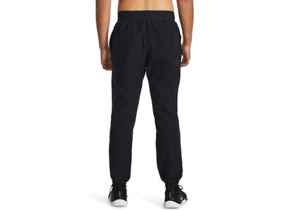 UNDER ARMOUR Herren Sporthose UA STRETCH WOVEN CW JOGGER Schwarz