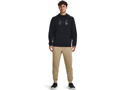 UNDER ARMOUR Herren Kapuzensweat UA ARMOUR FLEECE BIG LOGO HD Schwarz
