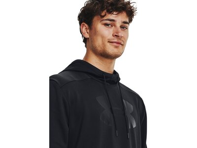 UNDER ARMOUR Herren Kapuzensweat UA ARMOUR FLEECE BIG LOGO HD Schwarz