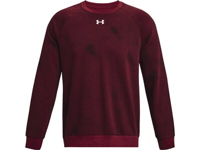 UNDER ARMOUR Herren Sweatshirt UA RIVAL FLEECE PRINTED CREW Lila