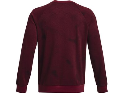 UNDER ARMOUR Herren Sweatshirt UA RIVAL FLEECE PRINTED CREW Lila