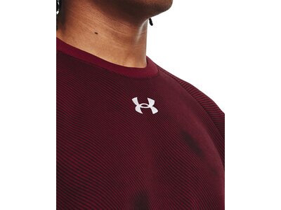 UNDER ARMOUR Herren Sweatshirt UA RIVAL FLEECE PRINTED CREW Lila