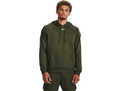 UNDER ARMOUR Herren Kapuzensweat UA RIVAL FLEECE HOODIE Grau