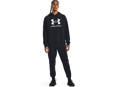 UNDER ARMOUR Herren Kapuzensweat UA RIVAL FLEECE LOGO HD Schwarz