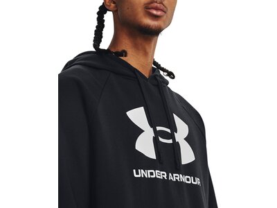 UNDER ARMOUR Herren Kapuzensweat UA RIVAL FLEECE LOGO HD Schwarz