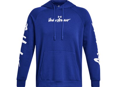 UNDER ARMOUR Herren Kapuzensweat UA RIVAL FLEECE GRAPHIC HD Blau
