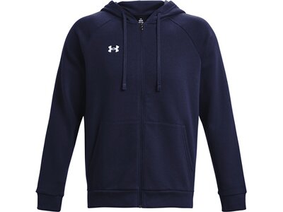 UNDER ARMOUR Herren Kapuzensweat UA RIVAL FLEECE FZ HOODIE Schwarz