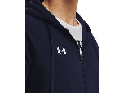 UNDER ARMOUR Herren Kapuzensweat UA RIVAL FLEECE FZ HOODIE Schwarz