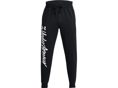 UNDER ARMOUR Herren Sporthose UA RIVAL FLEECE GRAPHIC JGRS Schwarz