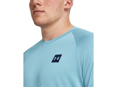 UNDER ARMOUR Herren Sweatshirt UA TECH PRT FILL LS Blau
