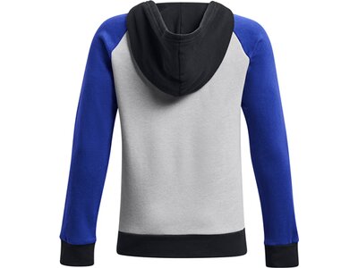 UNDER ARMOUR Kinder Kapuzensweat UA RIVAL FLEECE SCRIPT CB HD Silber