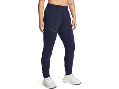 UNDER ARMOUR Damen Sporthose UNSTOPPABLE FLC JOGGER Schwarz