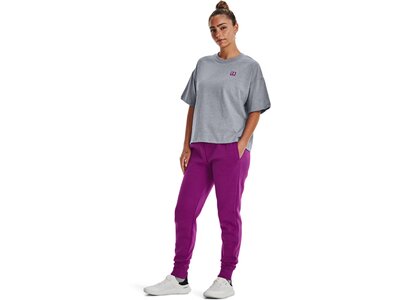 UNDER ARMOUR Damen Shirt UA W LOGO LC OVERSIZED HW SS Grau