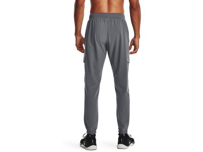 UNDER ARMOUR Herren Sporthose UA STRETCH WOVEN CARGO PANTS Grau