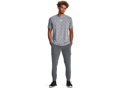 UNDER ARMOUR Herren Sporthose UA STRETCH WOVEN CARGO PANTS Grau