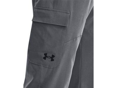 UNDER ARMOUR Herren Sporthose UA STRETCH WOVEN CARGO PANTS Grau