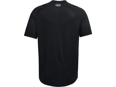 UNDER ARMOUR Herren Shirt UA TECH PRT FILL SS Schwarz