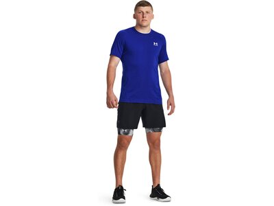 UNDER ARMOUR Herren Shorts UA HG PRTD LONG SHORTS Schwarz