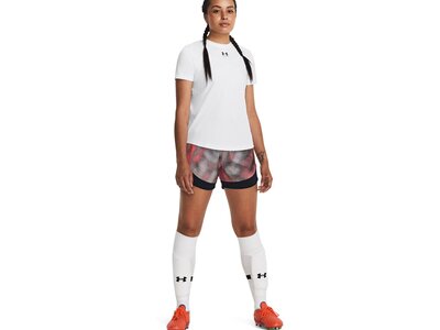 UNDER ARMOUR Damen Shorts UA W'S CH. PRO SHORT PRNT Rot