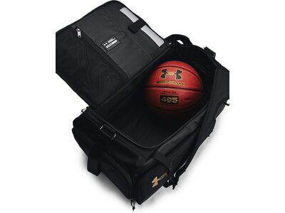 UNDER ARMOUR Tasche UA CONTAIN DUO MD BP DUFFLE Schwarz