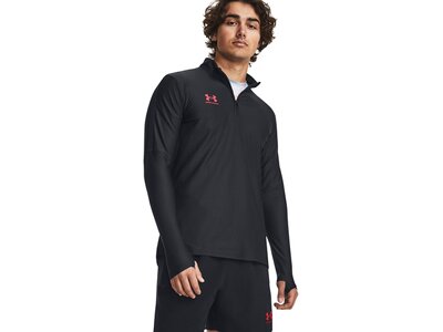 UNDER ARMOUR Herren Shirt UA M'S CH. PRO 1/4 ZIP Schwarz