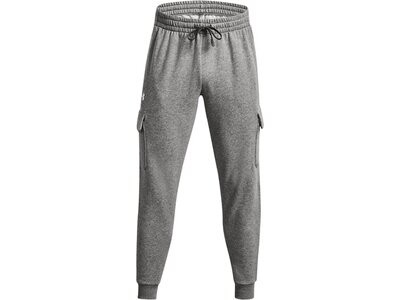 UNDER ARMOUR Herren Sporthose UA RIVAL FLEECE CARGO JOGGER Grau