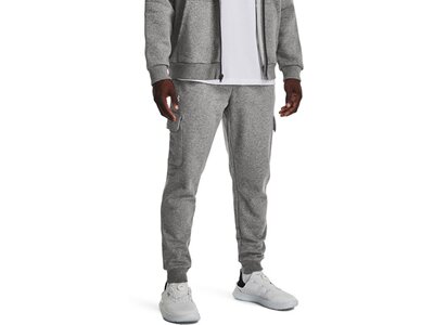 UNDER ARMOUR Herren Sporthose UA RIVAL FLEECE CARGO JOGGER Grau