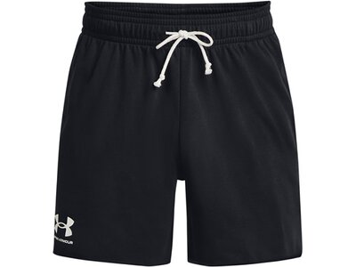 UNDER ARMOUR Herren Shorts UA RIVAL TERRY 6IN SHORT Schwarz