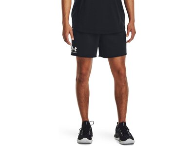 UNDER ARMOUR Herren Shorts UA RIVAL TERRY 6IN SHORT Schwarz