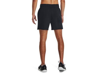 UNDER ARMOUR Herren Shorts UA RIVAL TERRY 6IN SHORT Schwarz