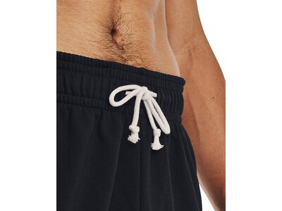 UNDER ARMOUR Herren Shorts UA RIVAL TERRY 6IN SHORT Schwarz