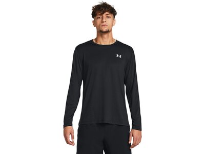 UNDER ARMOUR Herren T-Shirt UA STREAKER LONG SLEEVE Schwarz