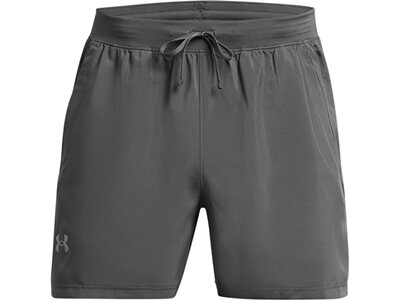 UNDER ARMOUR Herren Shorts UA LAUNCH 5'' UNLINED SHORT Grau