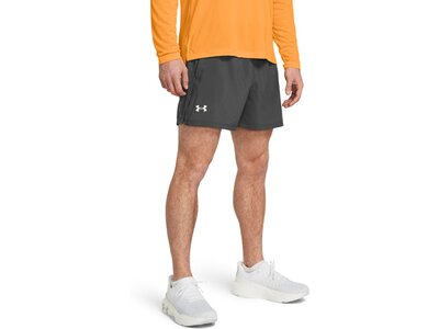 UNDER ARMOUR Herren Shorts UA LAUNCH 5'' UNLINED SHORT Grau