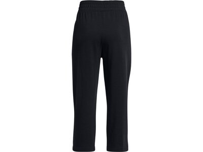 UNDER ARMOUR Damen Sporthose UA RIVAL TERRY CROP WIDE LEG Schwarz
