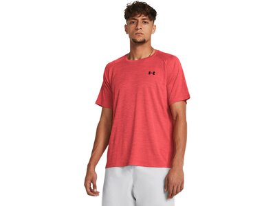 UNDER ARMOUR Herren Shirt UA TECH TEXTURED SS Rot