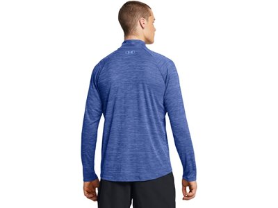 UNDER ARMOUR Herren Sweatshirt UA TECH TEXTURED 1/2 ZIP Blau