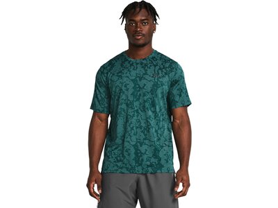 UNDER ARMOUR Herren Shirt UA TECH VENT GEODE SS Blau