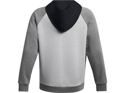UNDER ARMOUR Herren Unterjacke UA RIVAL FLC FZ COLORBLOCK Grau