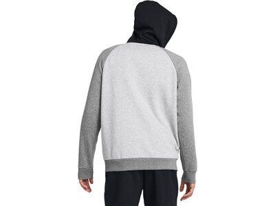 UNDER ARMOUR Herren Unterjacke UA RIVAL FLC FZ COLORBLOCK Grau