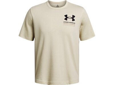 UNDER ARMOUR Herren Sweatshirt UA RIVAL TERRY SS COLORBLOCK Braun